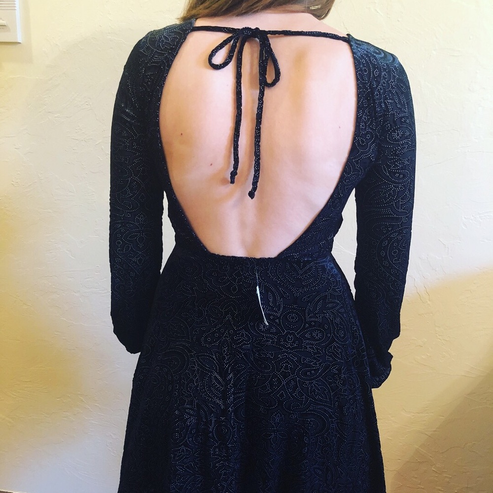 Urban Outfitters Velvet Skater dress